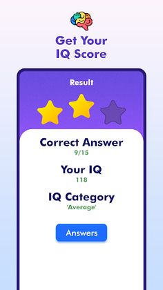 IQ Test - Genius Brain Test - Screenshot 3
