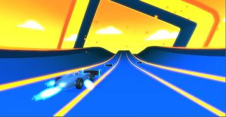 Neon Retro Racing - Screenshot 3
