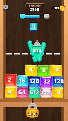 Jelly Cubes 2048: Logic Puzzle - Screenshot 4