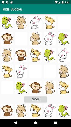 Kids Sudoku puzzle game - Screenshot 4