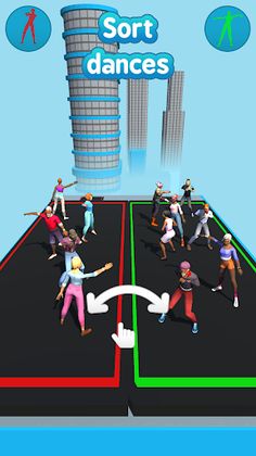Sort Dance 3D - Screenshot 1
