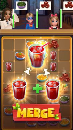 Merge Tour: Cook & Merge Game - Screenshot 1