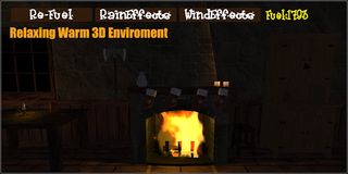 3D Medieval Christmas Fireplac - Screenshot 1