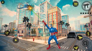 Captain Super Rope : City Hero - Screenshot 1
