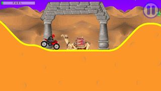 Motorcycle Racing in Desert - Screenshot 3