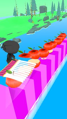 Flying Knife - Slice Cut 3D - Screenshot 1