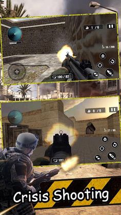 Crisis Shooting-Commando Actio - Screenshot 1