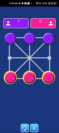 Three Men's Morris - Screenshot 2