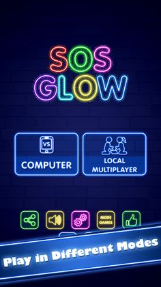 SOS Glow: Offline Multiplayer  - Screenshot 1