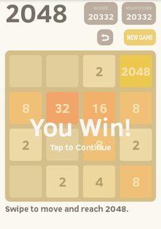 2048 Original Game - Screenshot 1