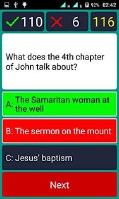 Bible Quiz & Answers - Screenshot 1