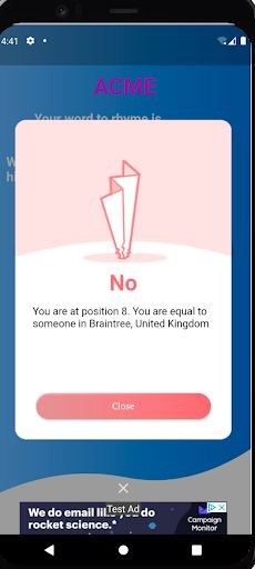 Rhyme Game - Screenshot 1