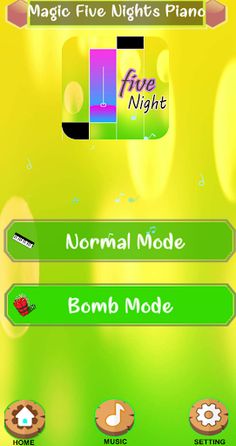 Magic Five Nights 🎶 Music Pia - Screenshot 2