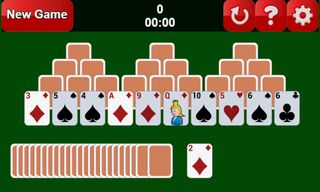 Tri Peaks Solitaire - Screenshot 1