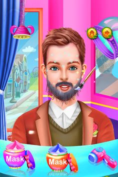 Crazy beard salon - Screenshot 3
