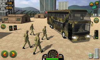 US Army Military Bus Driving - Screenshot 3
