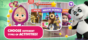 Masha and the Bear: Art Games - Screenshot 2