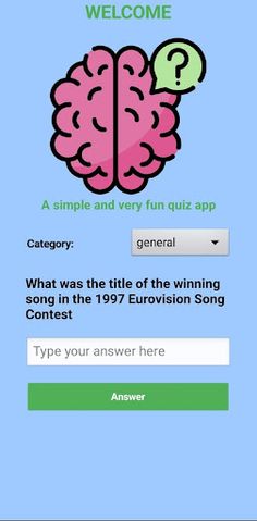 Trivia in English - Screenshot 1