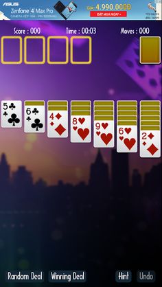 Solitaire Super Blue - Screenshot 2