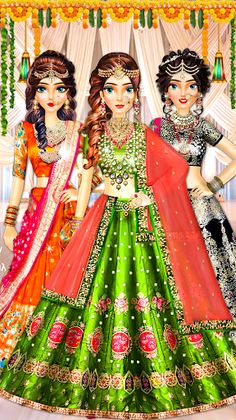 Indian Bridal Dress Up Game - Screenshot 2