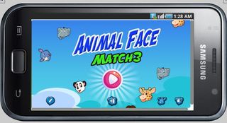 Animal Faces Match 3 - Screenshot 1