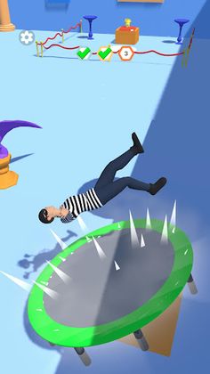 Bouncy Hoop Thief - Screenshot 2