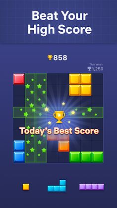 Block Crush - puzzle game - Screenshot 2