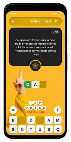 Tap Qazan - Söz Oyunu - Screenshot 3