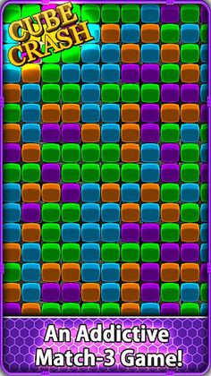 Cube Crash™ Casual Matching Sa - Screenshot 2