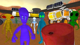 Neighbor Aliens Mars Adventure - Screenshot 2