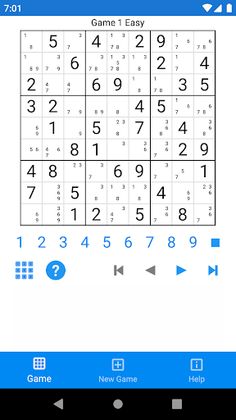Mentor Sudoku - Screenshot 1