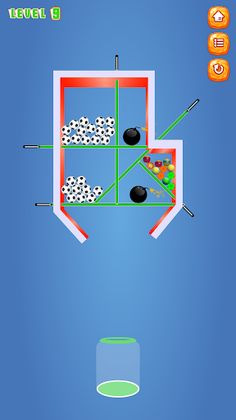 Swipe The Green Pin - Screenshot 4