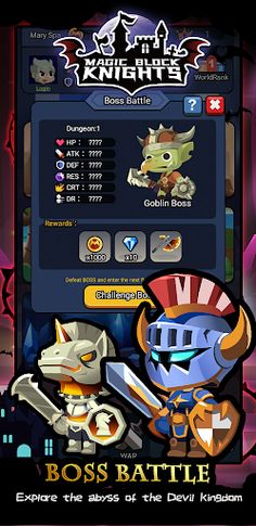 Magic Block Knights - Screenshot 1