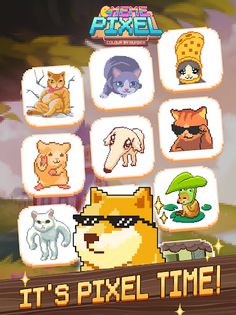 Pixel Meme - Paint By Number - Screenshot 1