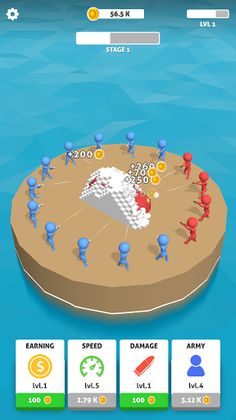 Idle Guns Cut - Screenshot 1