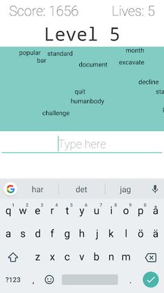 Speed Typer - Screenshot 3