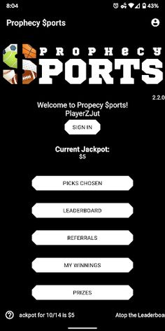 Prophecy Sports - Screenshot 1