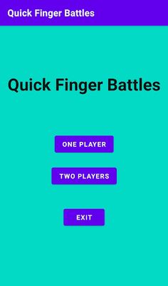 Quick Finger Battles - Screenshot 1