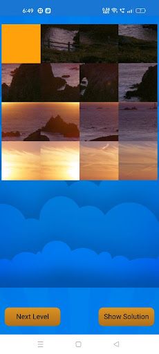 15 Puzzle Scenery - Screenshot 3