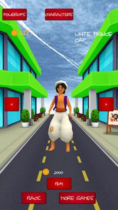 Aladdin Rush – Dodge the obsta - Screenshot 1
