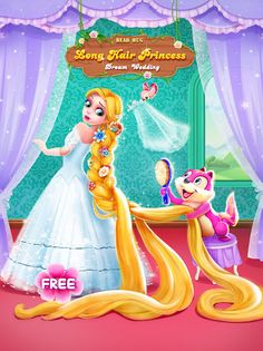 Long Hair Princess Wedding - Screenshot 1