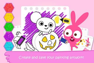 Purple Pink Coloring Book - Screenshot 3