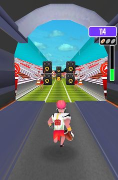 Touchdown Race: Running Soccer - Screenshot 2