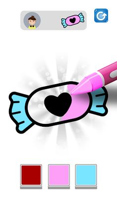 Draw Color : ASMR Drawing Game - Screenshot 3