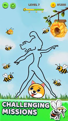 Save Your Pet: Draw Puzzle - Screenshot 1