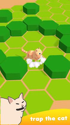 Trap the Cat - Cat Game 3D - Screenshot 3