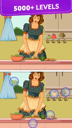 Spot 5 Differences: Find them! - Screenshot 4