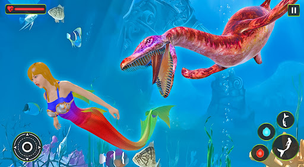 Mermaid Simulator Mermaid Game - Screenshot 1