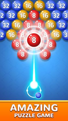 Bubble Shooter Number Pop - Screenshot 1