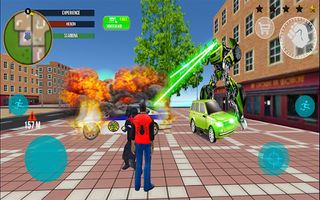 Rope Hero Gangster Crime City - Screenshot 2